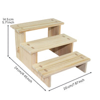 Tiered Display Shelf Tabletop Tiered Display Stand Multifunctional for Collectors