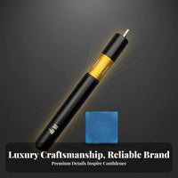 Carbon Fiber Cue Extension Extended Reach Telescopic Cue Extension Lightweight Quick to Attach for Professionals, Game Room, Bar