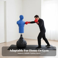 anthropomorphic aiming area Stable Base Freestanding Torso mannequin sturdy Construction striking aiming area for Children, defensive skills Trainees, Home Gym, Dojo, Garage