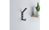 Wall-Mounted Hook Heavy-Duty Metal Hook with Screws Hooks Matte Space-Saving for Entryway, Bedroom