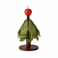 Wooden Hot Pad Set Decorative Wooden Christmas Tree Hot Pad for Kitchen
