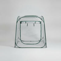 Mini Greenhouse Zippered Plant Shelter with Cover Portable Greenhouse Light-Transmitting Grow Tent Heavy-Duty for Gardeners