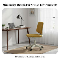 Minimalist Design Upholstered Walnut Side Chair sturdy Wood Frame Upholstered Wooden Chair Luxury and design Seating Furniture Padded Seat for Families, householders, Renters, Dining Room, Kitchen, Home Office, Restaurant