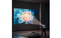 Adjustable Projection Device with Stand Compact Portable Projection Device Sleek for Movie Lovers, Families, Home Theater, Bedroom