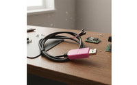 USB to TTL Converter Cable 4-Wire Lead Computer Accessory Color-Coded Wires