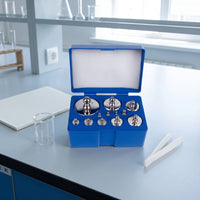 Foam-Lined Calibration Weight Set with Case and Tweezers Precision Weight Set with Tweezers Long-Lasting Weights Corrosion-Resistant for Science Laboratory