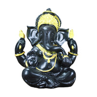 Southeast Asian Ganesha Resin Figurine for Zen Home Decor