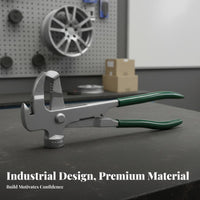 Long-Lasting Pliers High-Carbon Steel Tire Balancing Hammer Universal Fit for DIY Enthusiasts, Professionals