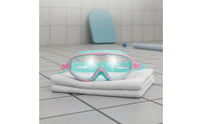 Anti-Fog Children's Swim Goggles Waterproof Kids Swim Goggles Crystal Clear Lens Kids Swimming Glasses Non for Boys, Girls, Pool, Water Sports, Beach