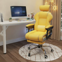 Gaming Chair with Footrest Ergonomic High-Back Gaming Chair Padded for E-Sports Participants, Streamers, Home Office, Bedroom, Study Room