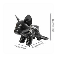 Cute French Bulldog Bag PU Leather Dog-Shaped Crossbody Bag Soft Dog Shaped Purse Lightweight for Women, Casual Outings, Shopping, Travel