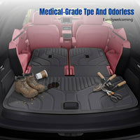 AITO Series 7 2026 TPE Trunk Mat, tailored fit for 5-seater and 6-seater, single-piece luggage liner, car interior