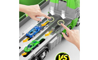 Alloy Cars Transformable Dinosaur Truck Toy Side Openings Dinosaur-Head Track Truck Portable 3-in-1