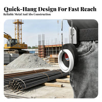 Hands-Unrestricted Quick Release Tool Clip Single-Handed Operation Belt Mount Tool Holder Universal Compatibility for Professionals