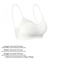 Individual Packaging Disposable Bra Thin Straps Seamless Bra Even Intimate Wear
