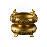 Aromatic Burner Metal Aromatic Burner Bowl Ornate for Living Room, Entryway