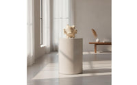 Geometric Sculpture Spiky Geometric Ornament Porous Tabletop Decor Piece for Living Room, Study