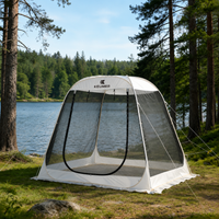 One-Touch Mesh Tent, Tarp Tent, For 3-5 People, Automatic Setup, Mosquito Net, Camping, Outdoor, Insect Repellent