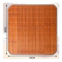 Long-Lasting Bamboo Seat Cushion Splinter-Splinter-Resistant Summer Cooling Chair Mat for Office Workers, Drivers, Car, Home