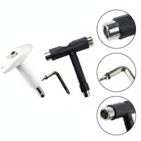 Skateboard T-Tool with Bearing Press Multi-Functional Skateboard Tool Kit Bearing Press Puller Portable T-Wrench Allall-in-1