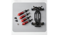 4 Pieces RC Car Shock Absorbing Parts Threaded Damper Shock Absorbing Parts Lightweight Parts