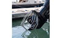 Propeller Guard with Mounting Tabs Rustproof Wire Propeller Cage Sheltering Protector for Boats