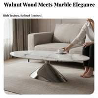 2 Pieces Minimalist aesthetic Nested End Tables century-20th-centuryera Modern Aesthetic Coffee Table Set Space-Saving Living Room Furniture Nesting Design for Apartment Dwellers, Homeowners, Interior Decorators, Small Spaces, Lounge Area, Office