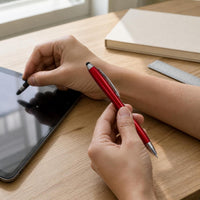 Multifunctional Touch Screen Stylus Ballpoint Pen with Customizable Logo