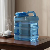 PC Water Bucket Easy to Clean Reusable Water Dispenser Bottle Food-Grade Material for Tea Enthusiasts, Families, Picnics
