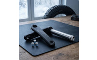 Aluminum Alloy Wide-Tire Bike Crankset Threaded Bolt Holes Winter Bike Crankset Included Bolts