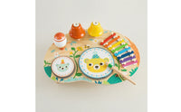 Musical Activity Table Wooden Sound Activity Table Young Child-Friendly Xylophone for Young Children, Preschoolers, Playroom, Nursery, Daycare