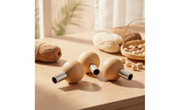 3 Pieces DIY Stuffing Tool with Wooden Handle Handheld Cotton Filling Tool with Wooden Handle Manual Versatile for Hobbyists