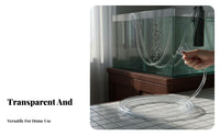 Aquarium Water Change Hose Easy to Cut Clear PVC Tubing Clear PVC Tube for DIY Enthusiasts