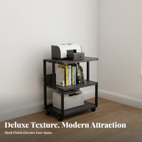 Power Amplifier Cabinet Large Capacity Mobile Audio Equipment Rack Sturdy Construction Rolling Multi-Tier Amplifier Stand for Living Room