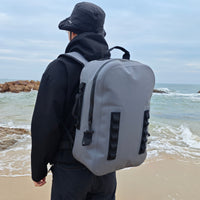 Padded Straps Waterproof Backpack Strap Loops Loops TPU Backpack Top Handle Daypack Minimalist