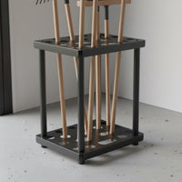 Rust Resistant Yard Tool Rack Space Saving Garden Tool Organizer Stable Base for Gardeners, Garage