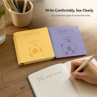 Mini Portable Capybara Notebook Set for Students, Cute Pocket-Sized Memo Pads for Class Notes