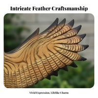 Owl Wall Hanging Detailed Craftsmanship Natural Charm for Office
