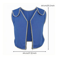 Sleeveless Cooling Vest Smooth Material Cooling Vest Lightweight Apparel for over Clothing