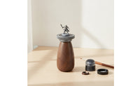 Miniature Painting Handle Ergonomic Model Painting Grip Stable Miniature Holder with Rotating Base for Crafters