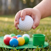Toy Golf Balls for Children's Backyard Fun and Learning, Unisex Plastic Set