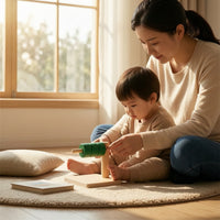 Shape Matching Toy Educational Wooden Toy with Rings Fine Motor Sorting Board with Pegs for Young Children, Infants, Tabletop, Playroom, Preschool
