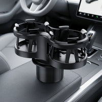 Dual Cup Holder Easy to Install Dashboard Cup Holder Slim for Drivers
