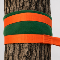 Outdoor Obstacle Course Kit Slackline Kit Backyard Tree Mounted Swing Rings Ball