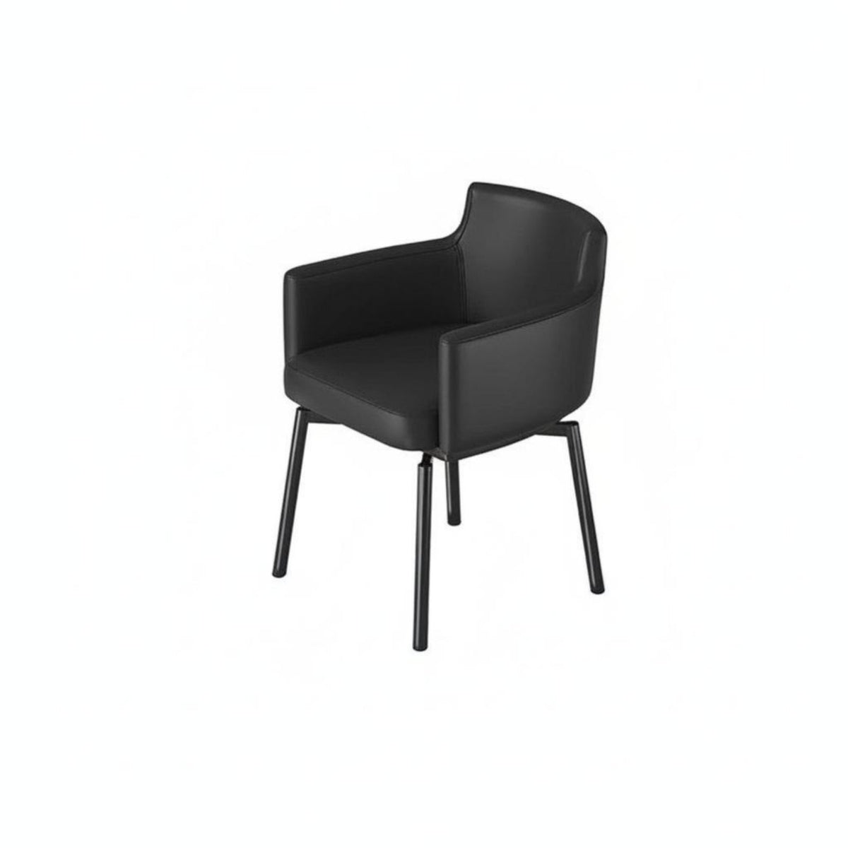 Italian Inspired Design Curved support rotate Chair Light Luxury Aesthetic Upholstered rotate Barrel supportchair Multi-Purpose Lounge Seat Wrap-Around supportrest for Office Workers, Homeowners, Adults, Dining Room, Reception Area, Bedroom, study niche