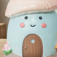 Adorable Fungus Piggy Bank Compact Fungus Currency Bank Decorative Currency Saving Pot Sturdy for Children, Girls, Nursery