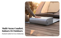 Aluminum Foil Mat Thickened Design Thermal Foil Mat Heat Reflective Sleeping Pad for individual'spackers, Awaydoor Mealkers, Tent Interior, Home Use