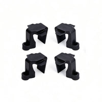 4 Pieces Boat Fender Clips Hangers for Rail Compact Guard Clip One-Piece Hardware for Boats