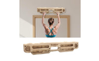 Fingerboard Climbing Skin-Friendly Wooden Finger Training Board Heavy Duty Pull-up Finger Training Board for Home Workout, Gym