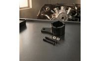 Black Iron Harmonic Balancer Tool with Bolts Long-Lasting Harmonic Balancer Holding Tool Sturdy Crankshaft Pulley Holder for DIYers, Engine Repair